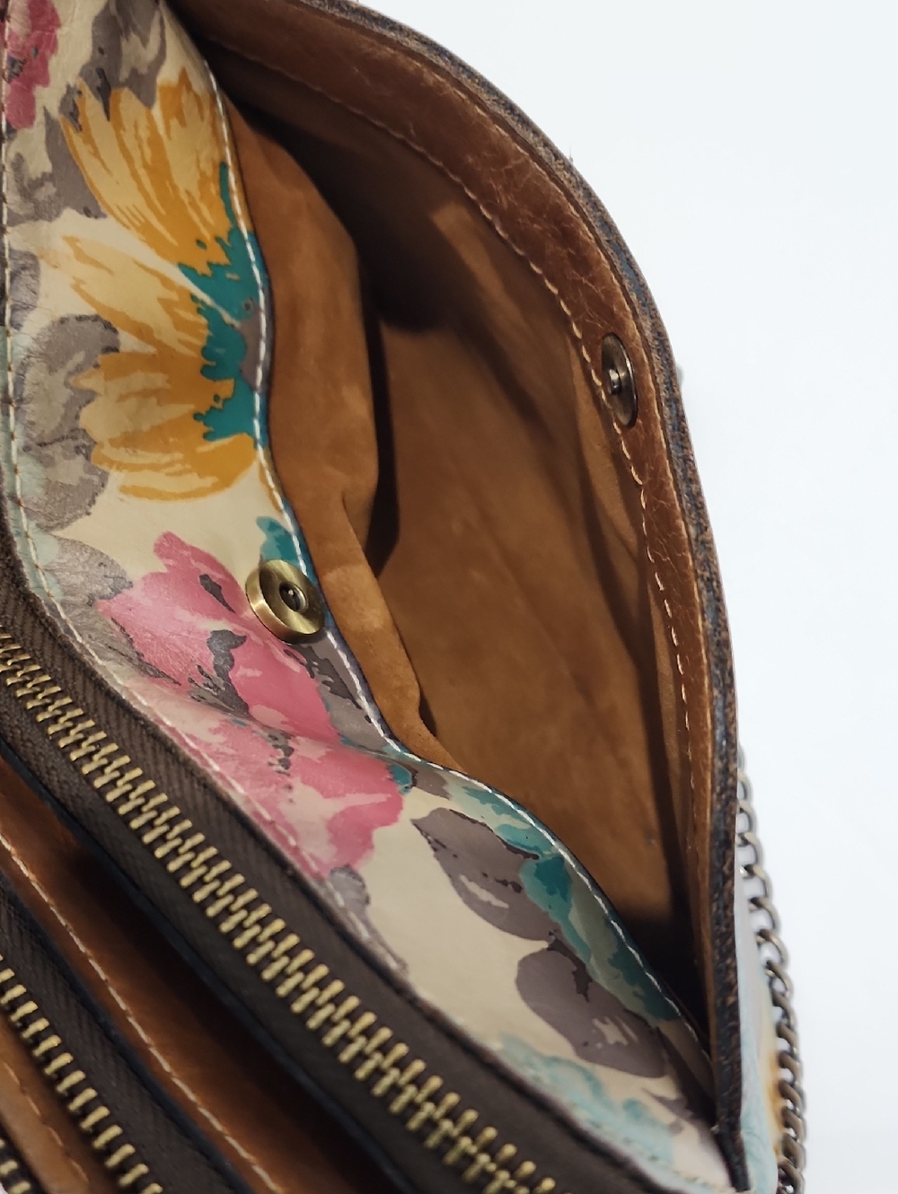 Patricia Nash Chambery Firsy Bloom Crossbody Bag - Picture 12 of 14